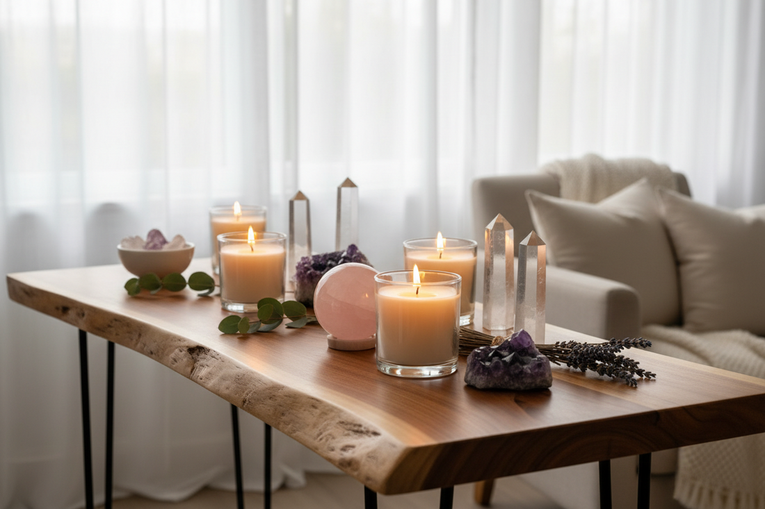 Creating Your Home Sanctuary: A Guide to Luxury Candles and Crystals