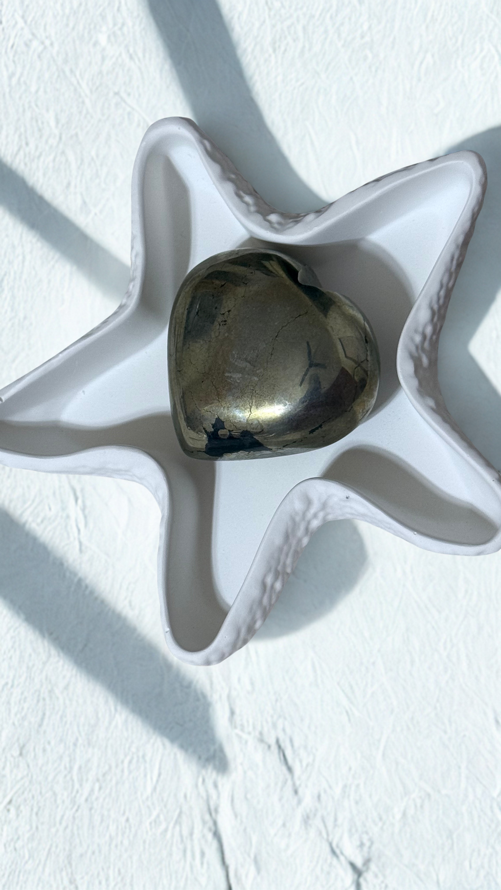 Pyrite Heart (150 - 200 gms)