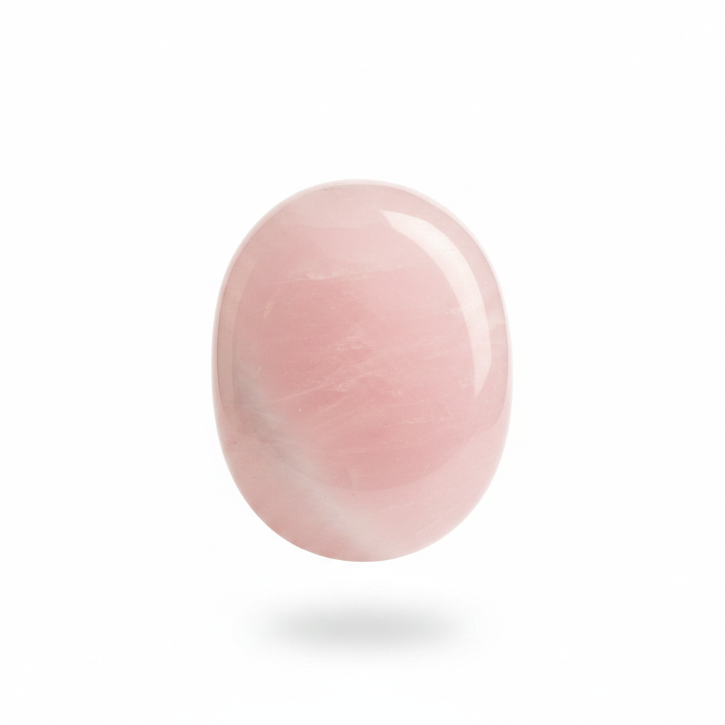 Rose Quartz Palm Stone (Love)