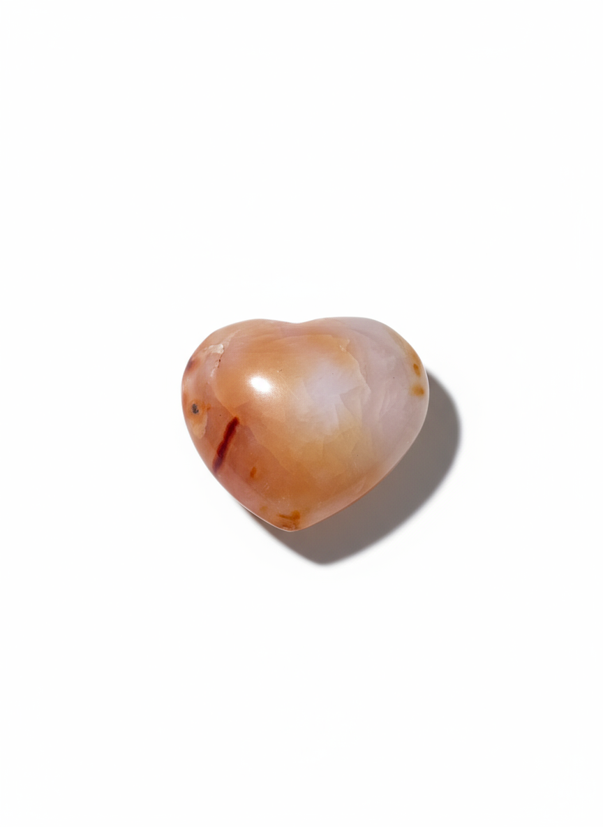 Red Carnelian Heart ( 40 - 60 gms)