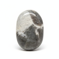 Cats Eye Palm Stone White Background