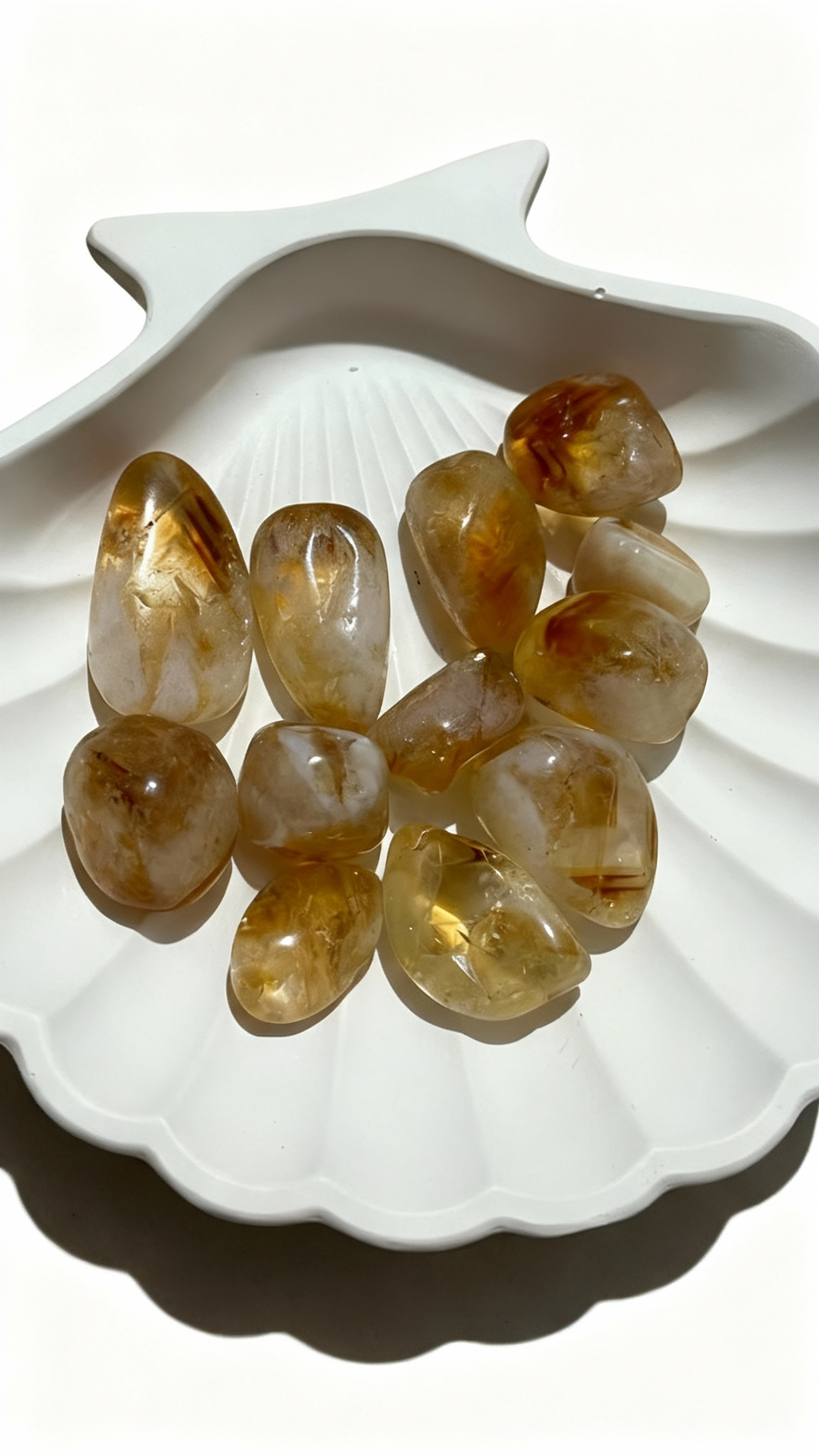 Natural Citrin Stone (50 gms)