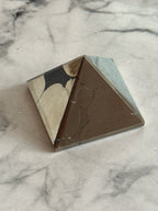 Pyrite Pyramid — Medium | Abundance & Wealth Crystal