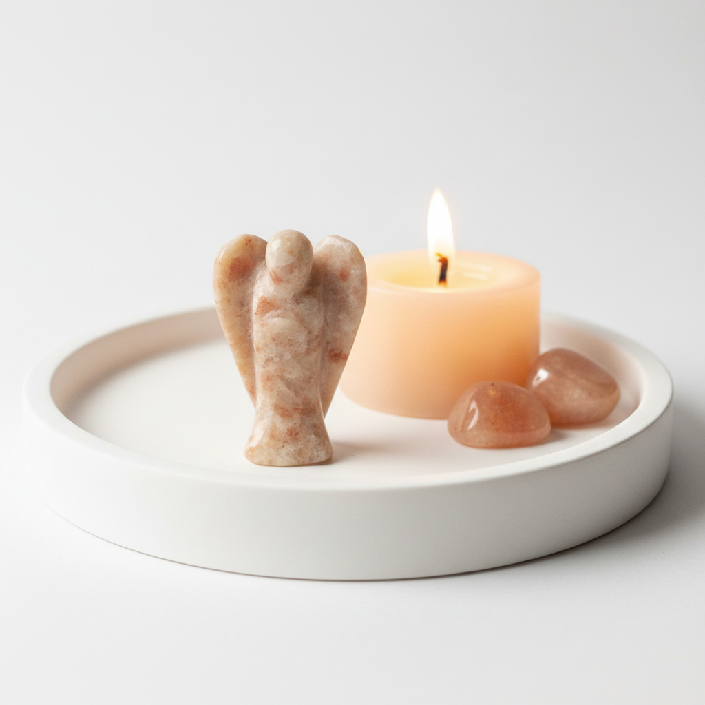 Sunstone Angel | 1 Inch Pocket Angel