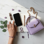 Amethyst Crystal Stretch Band — Wear Anywhere