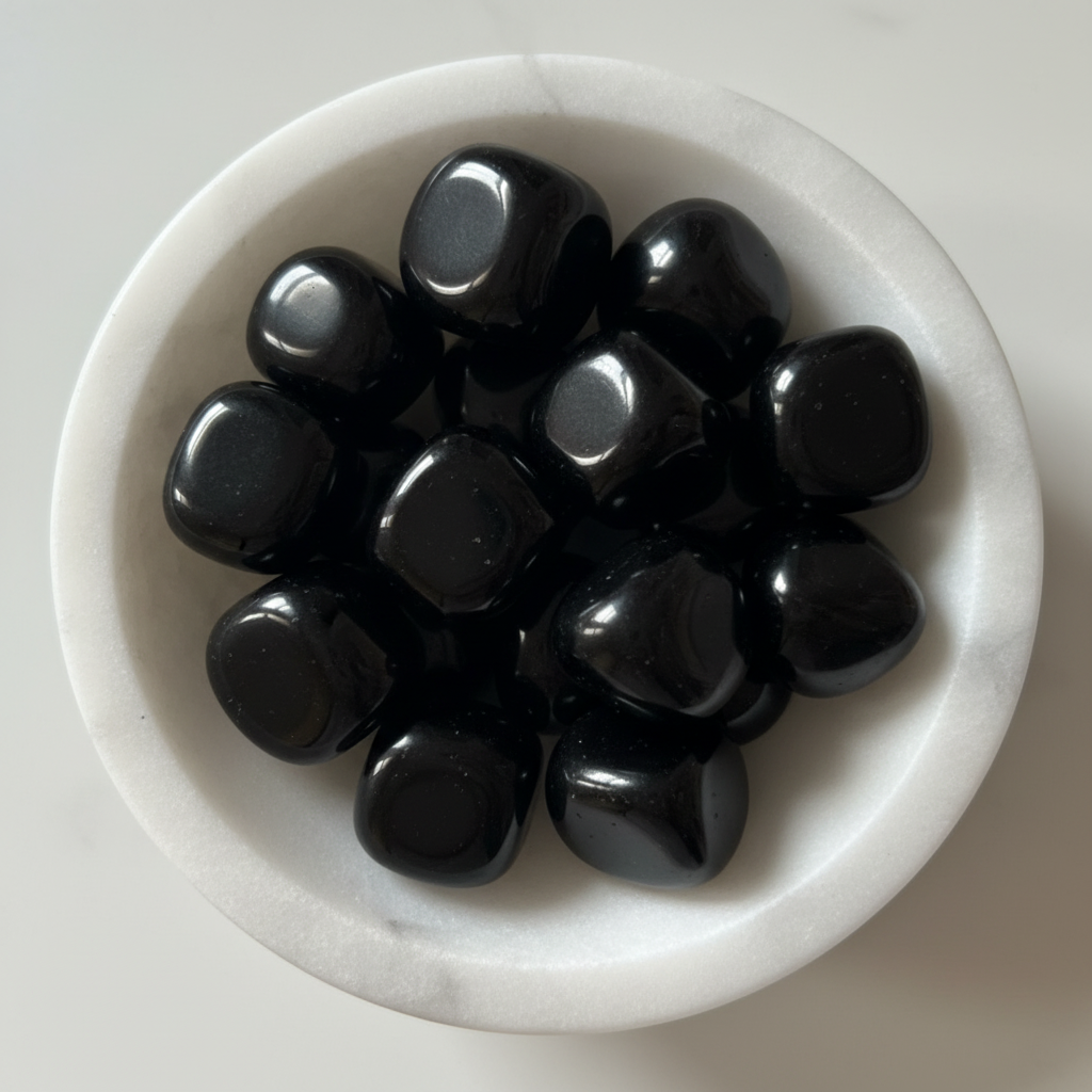 Black Obsidian Tumble (50 Gms)