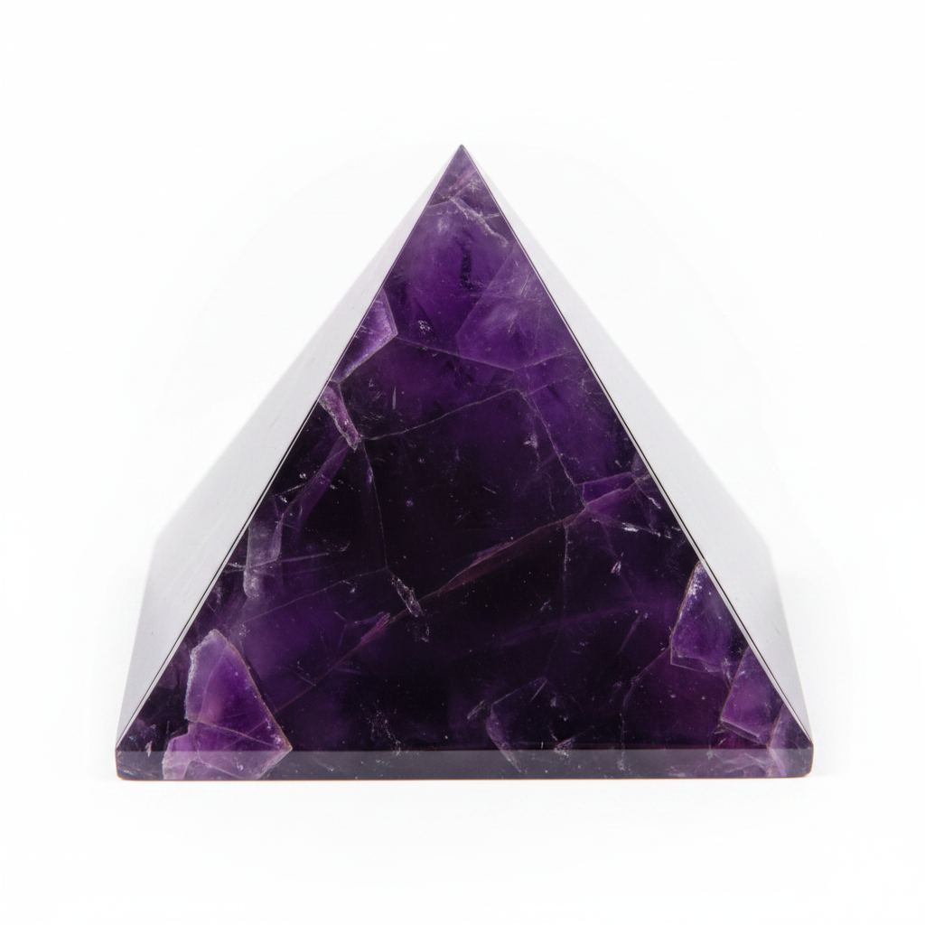 Amethyst Pyramid — Protection, Intuition & Spiritual Clarity