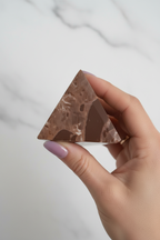 Chocolate Jasper Pyramid — Grounding, Stability & Nurturing Energy