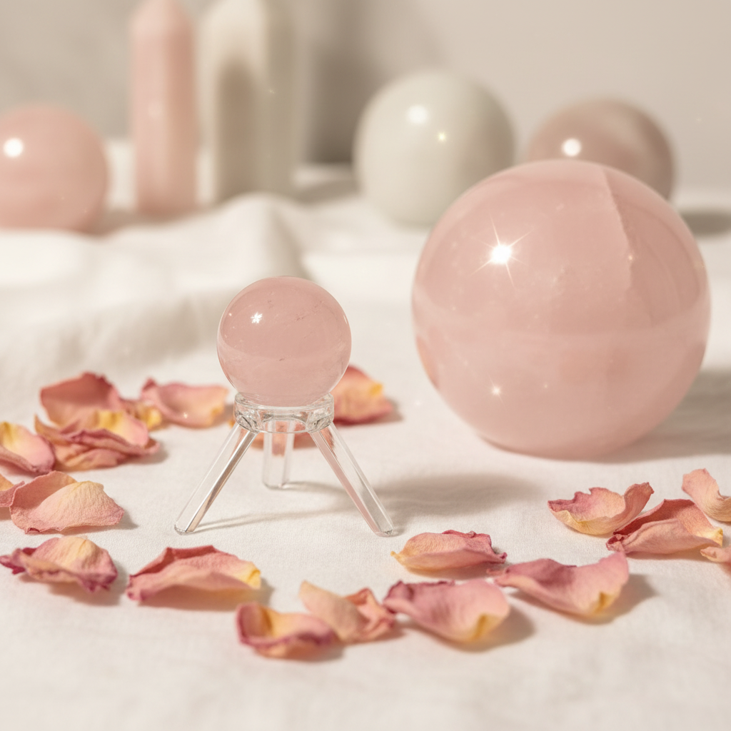 Rose Quartz Mini Sphere