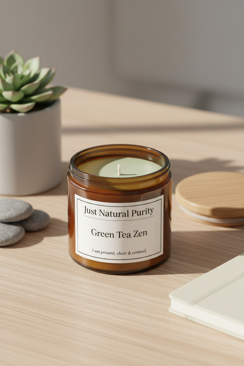 Green Tea Zen — Scented Soy Candle