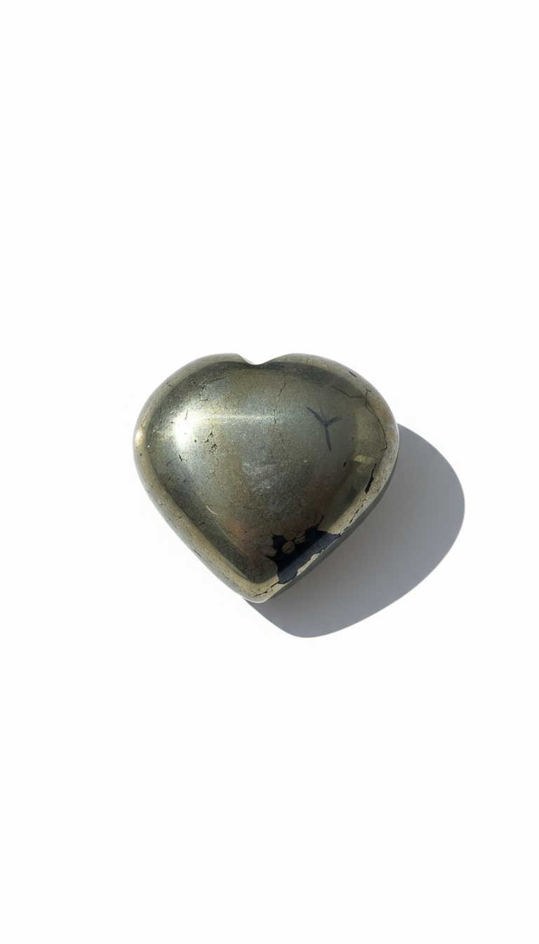 Pyrite Heart (150 - 200 gms)