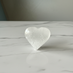 Selenite Puffy Heart (HQ)