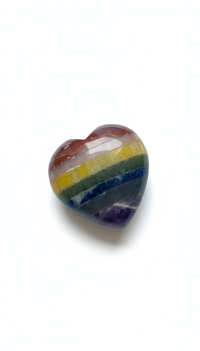 7 Chakra Heart ( 50 - 100 gms)
