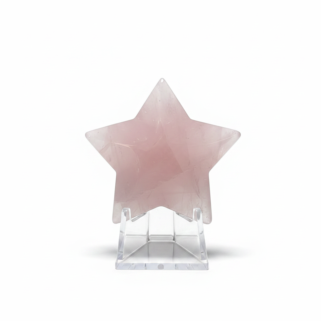 Rose Quartz Star