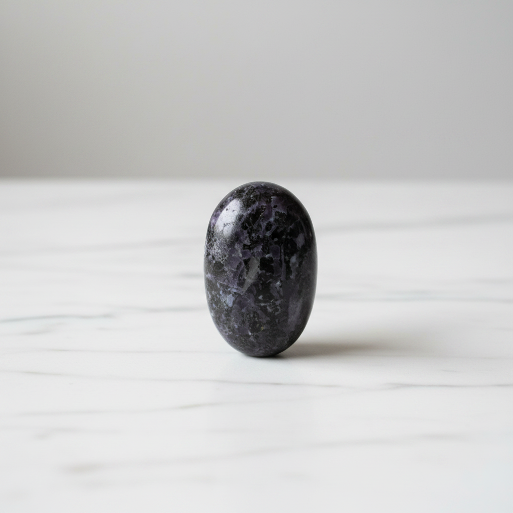 Indigo Gabbro Palm Stone