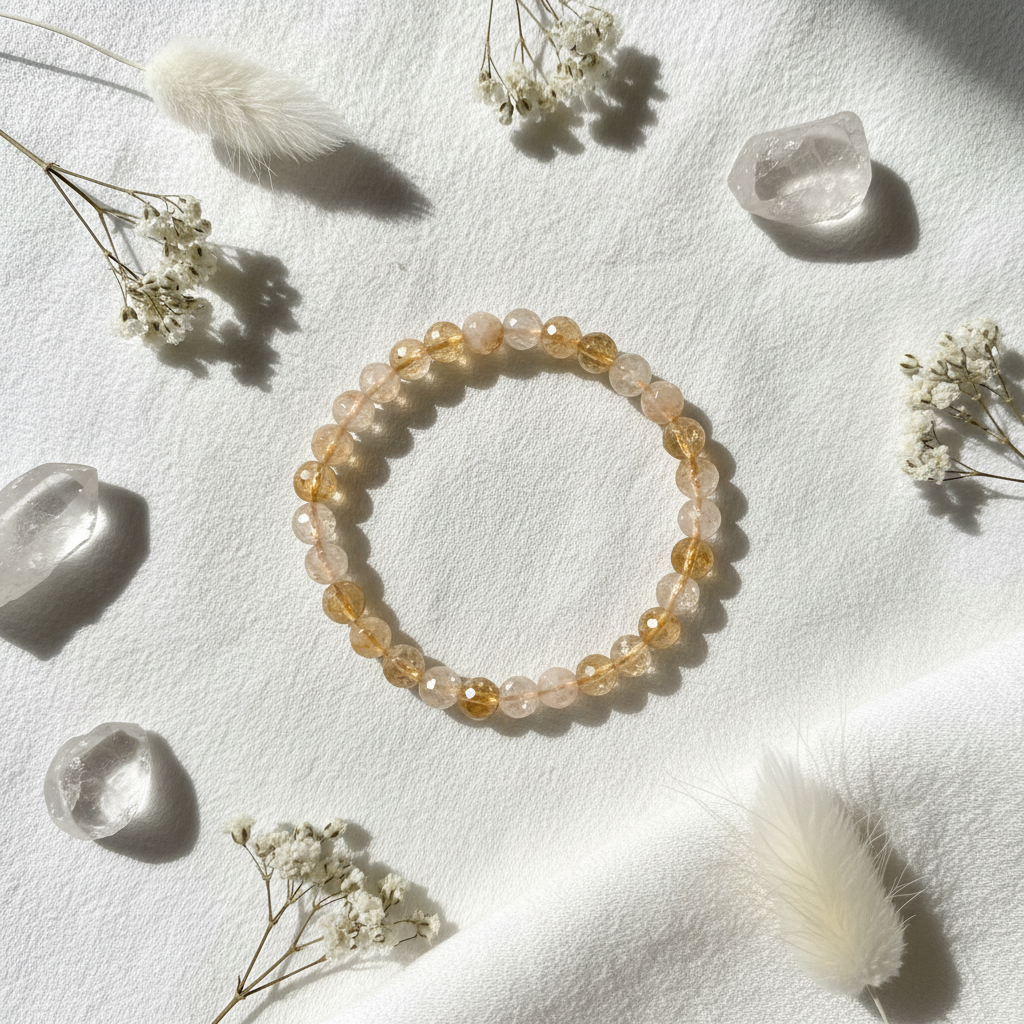 Natural Citrine Faceted | 6 mm