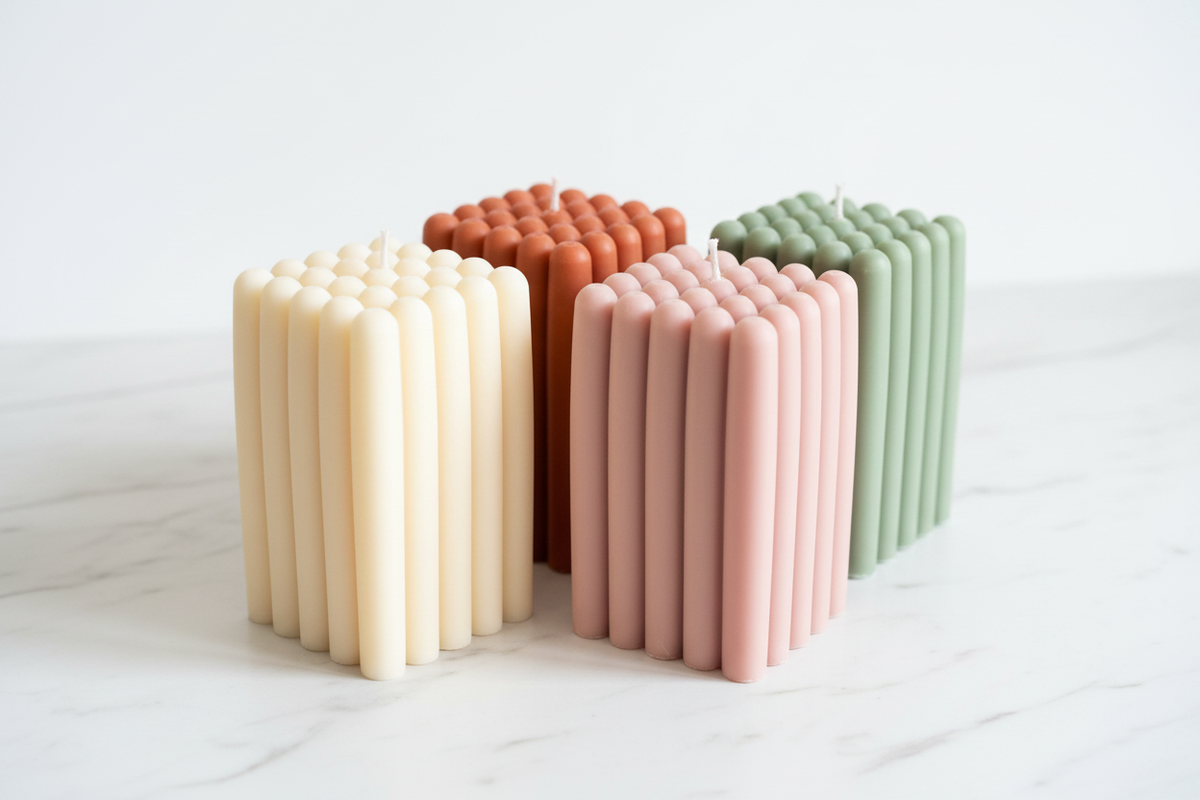 Cluster Pillar Candle