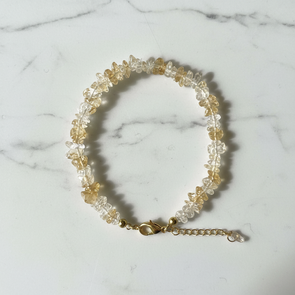 Citrine Chips Bracelet