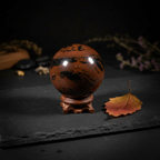 Mahogany Obsidian Sphere