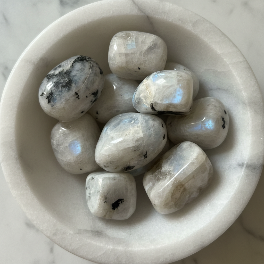 Rainbow Moonstone Tumble (1 pc)