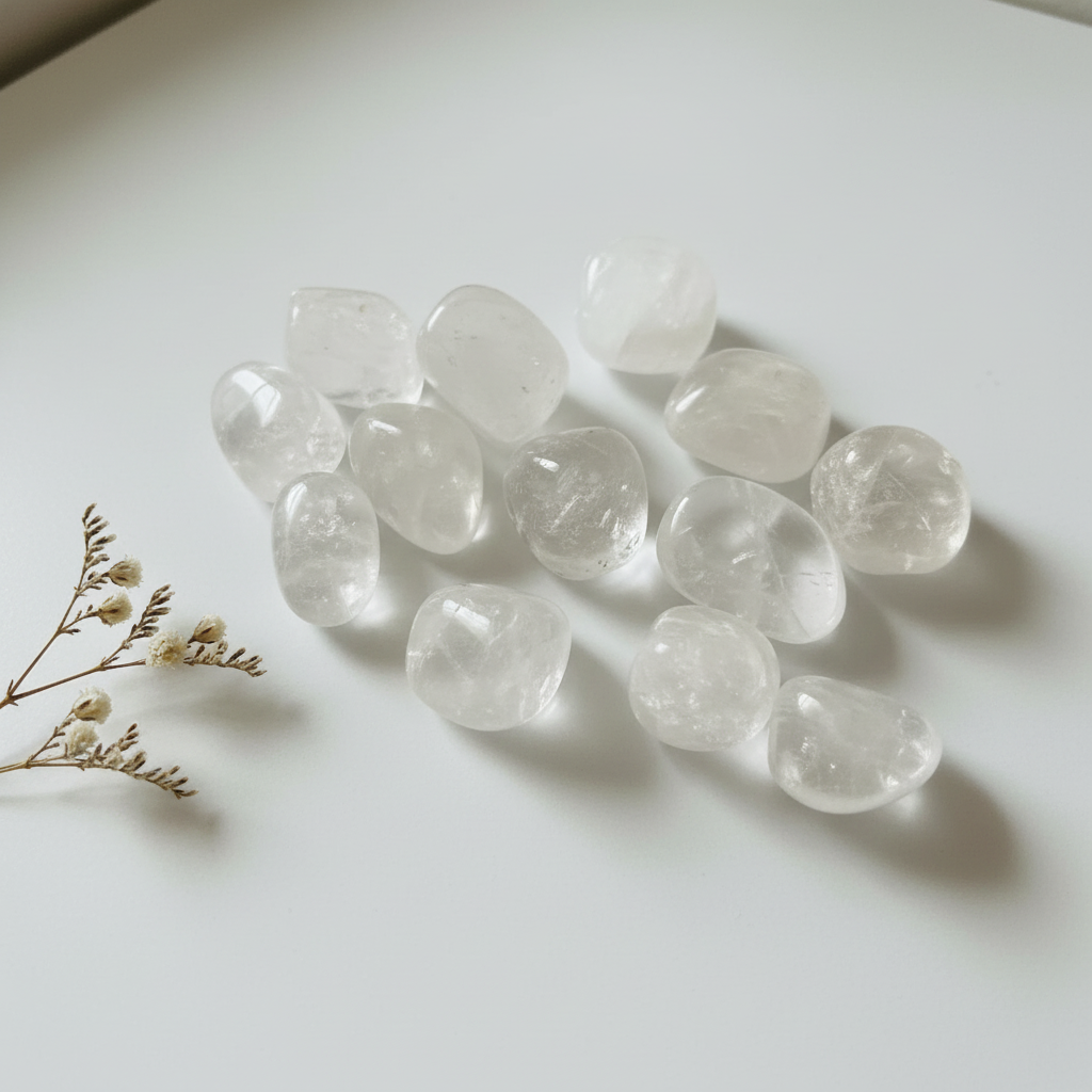 Clear Quartz Tumble (1 pc)