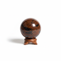 Mahogany Obsidian Sphere