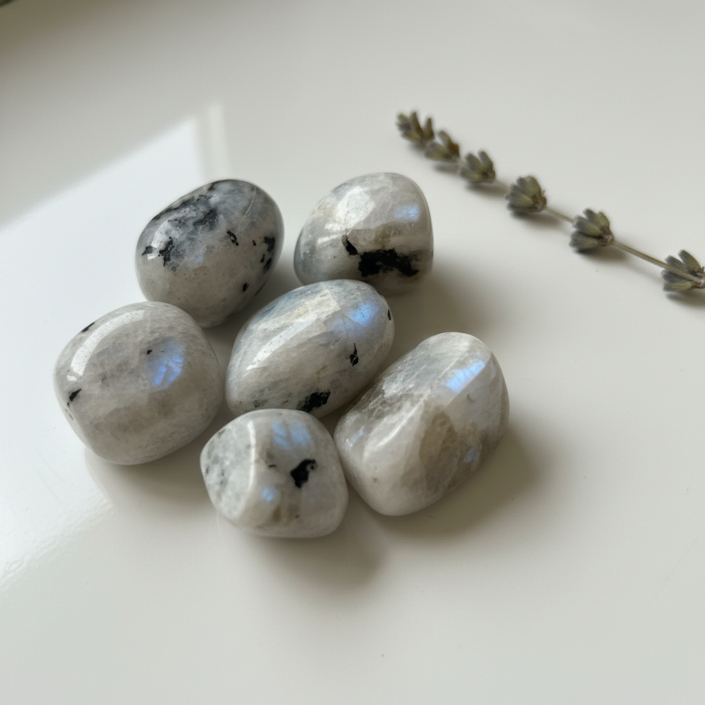 Rainbow Moonstone Tumble (1 pc)