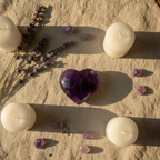 Amethyst Small Heart (HQ)