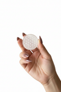 Selenite Flower of Life Disc