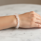 Clear Quartz Chips Bracelet