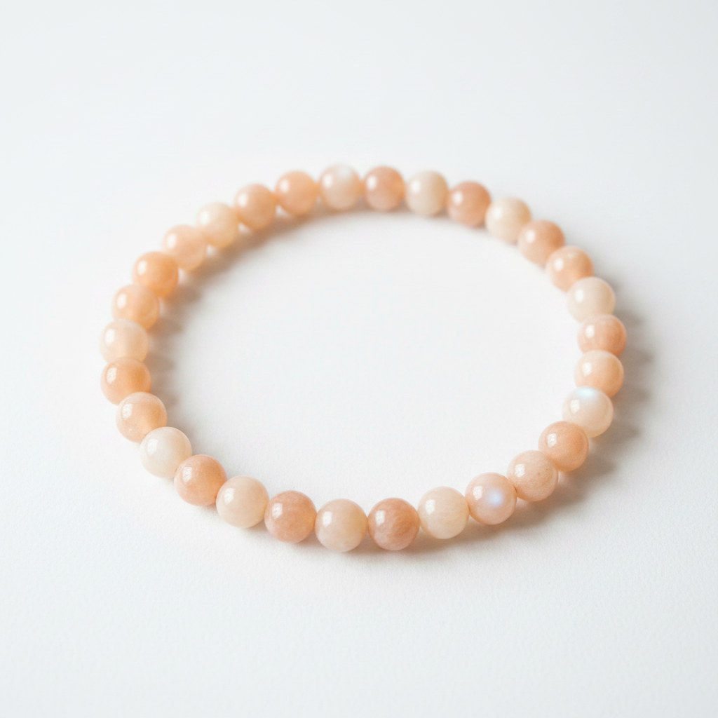 Peach Moonstone | 6 mm