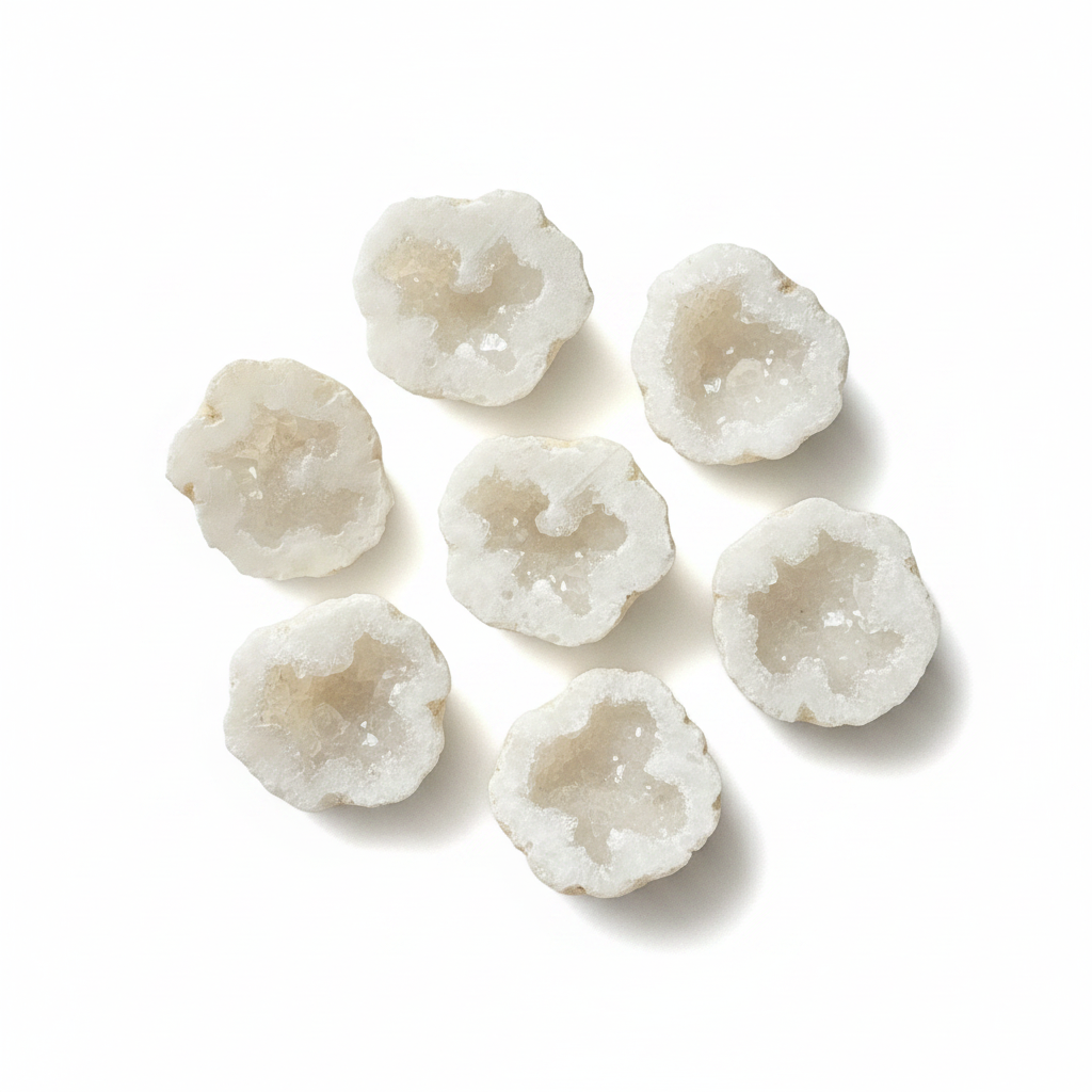 Small Geode — 2 Half Pieces