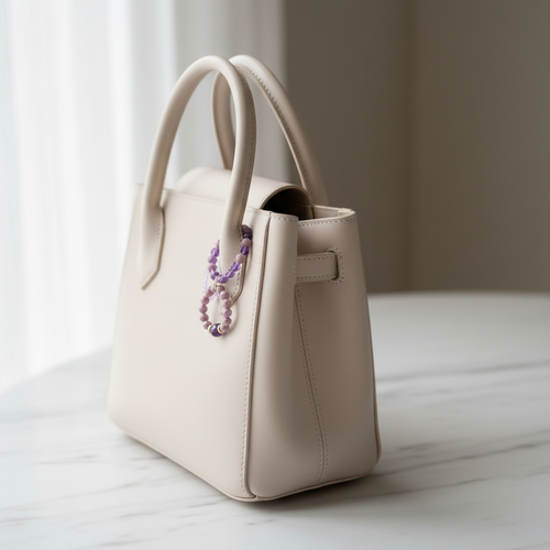 Amethyst Crystal Stretch Band — Wear Anywhere