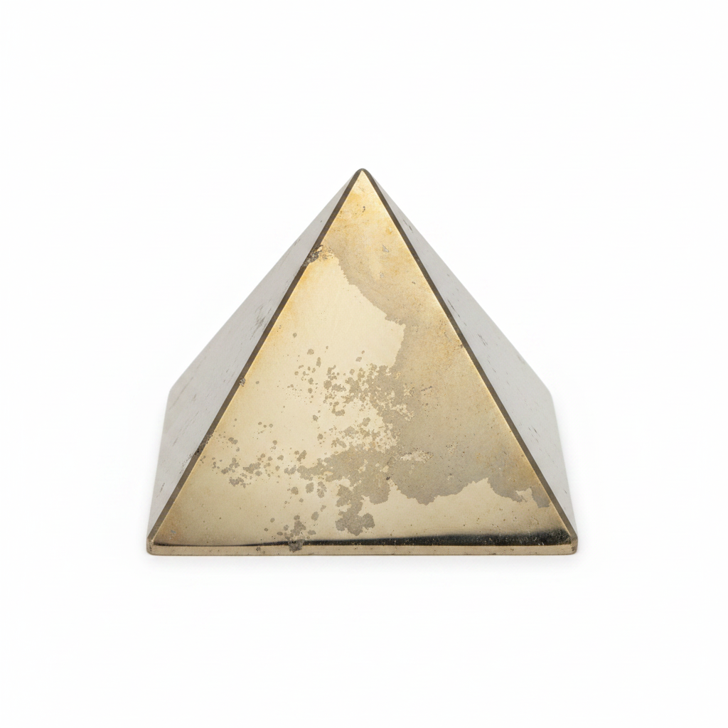Pyrite Pyramid — Big | Abundance & Wealth Crystal