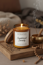 Sandalwood Serenity — Scented Soy Candle