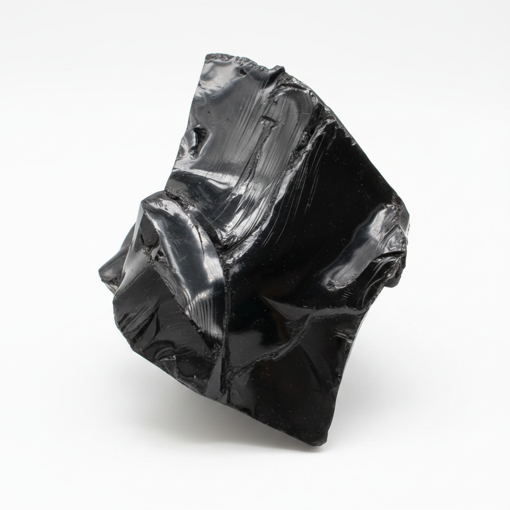 Black Obsidian Raw Stone