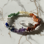 7 Chakra Chips Bracelet