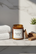 Sandalwood Serenity — Scented Soy Candle