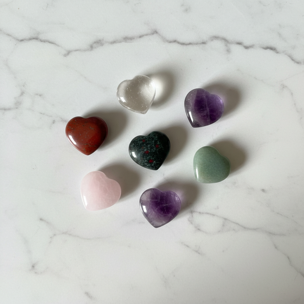 Small Heart Crystal (1 Pc)