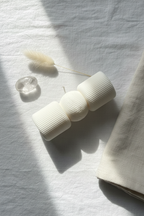 Sculptural Three-Tier Candle