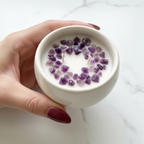 Amethyst Ritual Candle