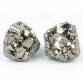 Two AAA+ quality silver Pyrite Clusters