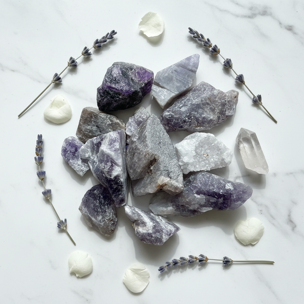 Super Raw Amethyst (mix sizes)(135 Gms)