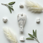 Howlite Angel | 3 Inch