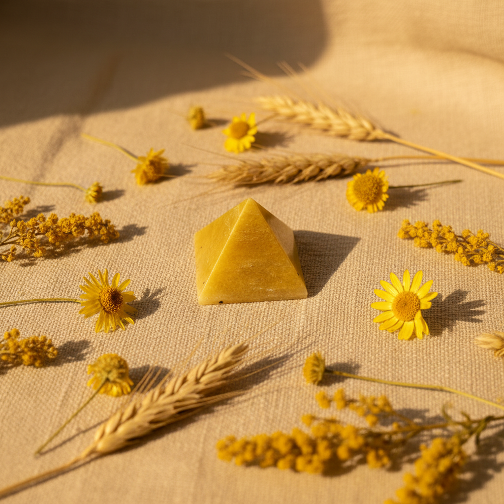 Yellow Aventurine Pyramid