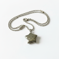 Pyrite Star Pendant Necklace