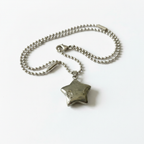 Pyrite Star Pendant Necklace