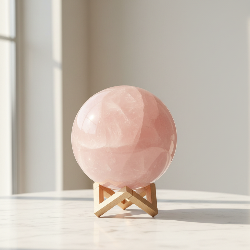 Rose Quartz Sphere