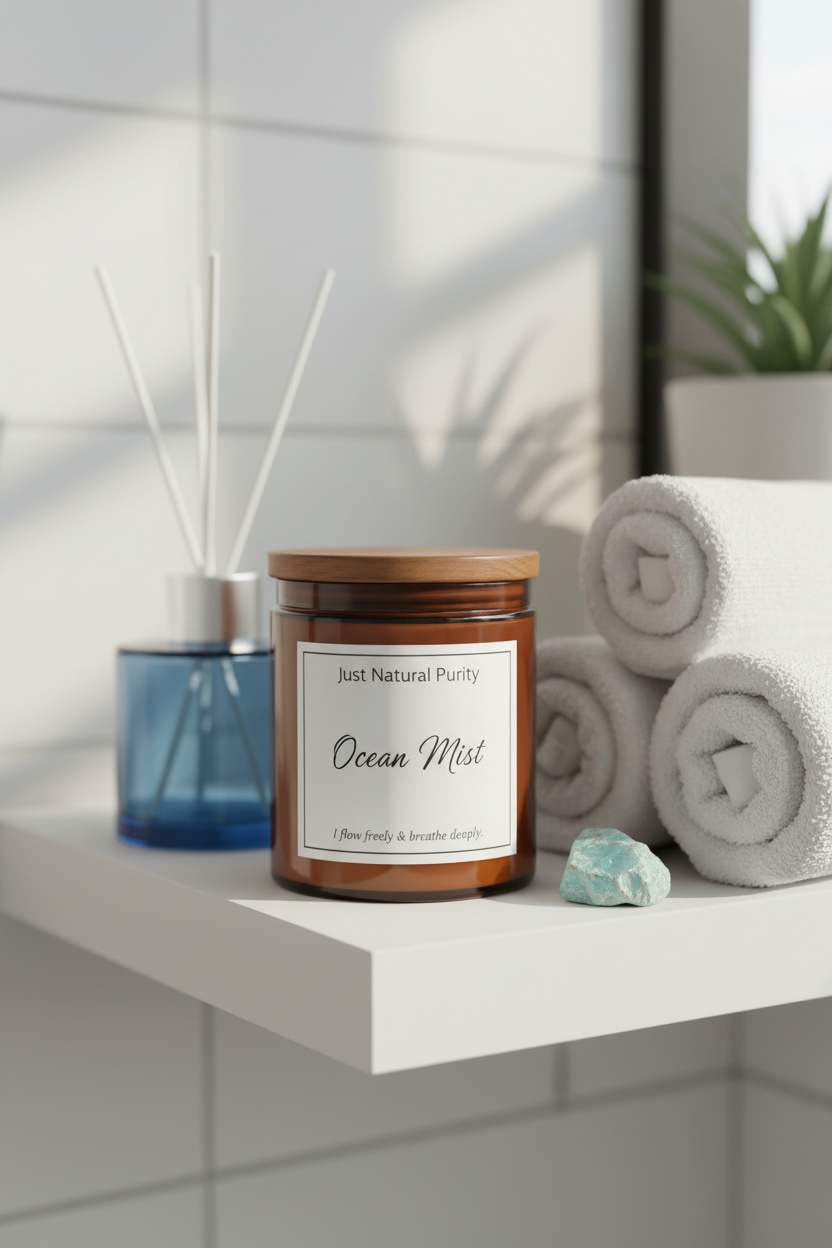 Ocean Mist — Scented Soy Candle