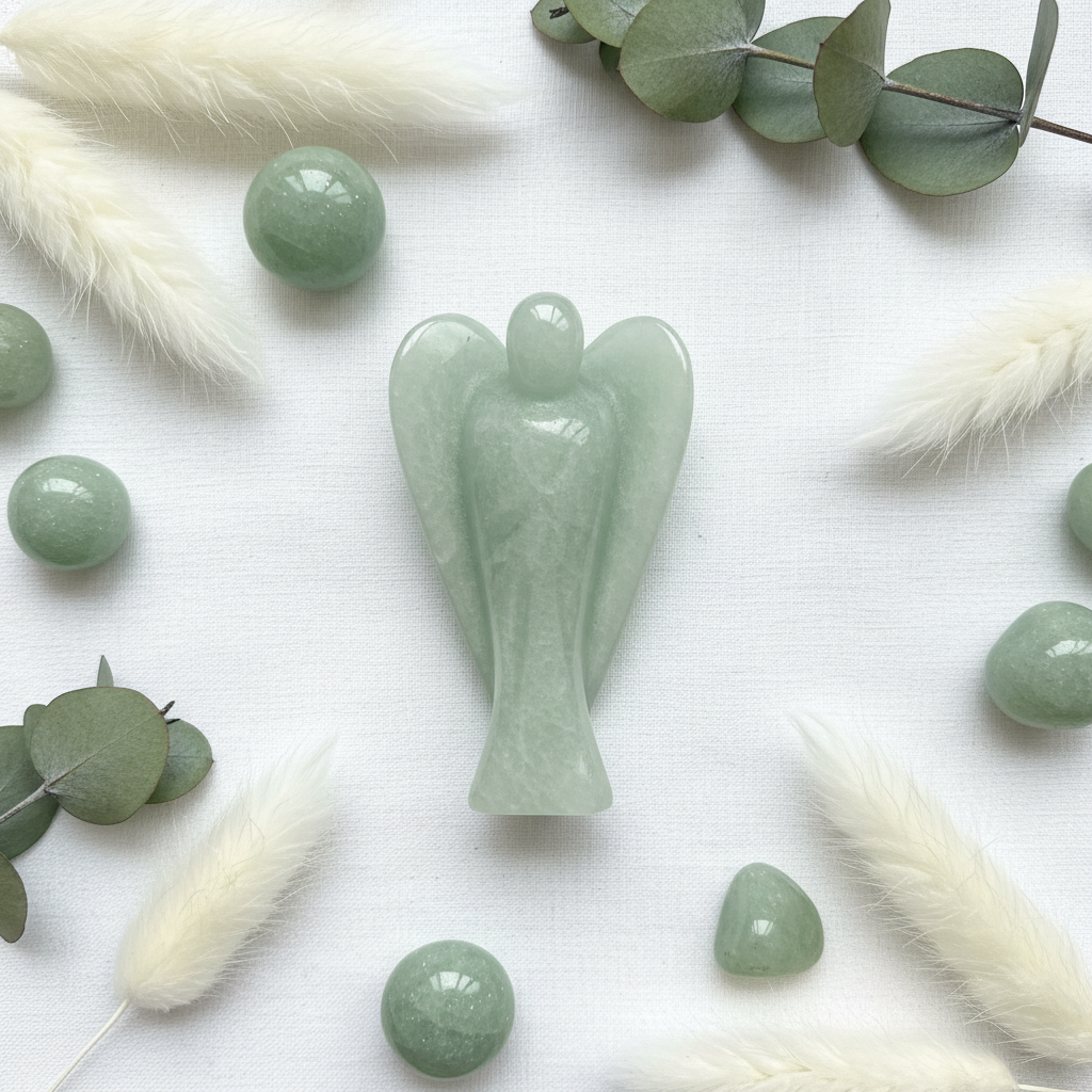 Green Aventurine Angel | 3 Inch
